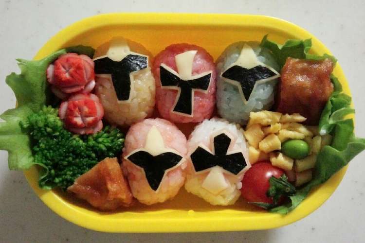 簡単 ニンニンジャーのキャラ弁 レシピ 作り方 By Kissna クックパッド