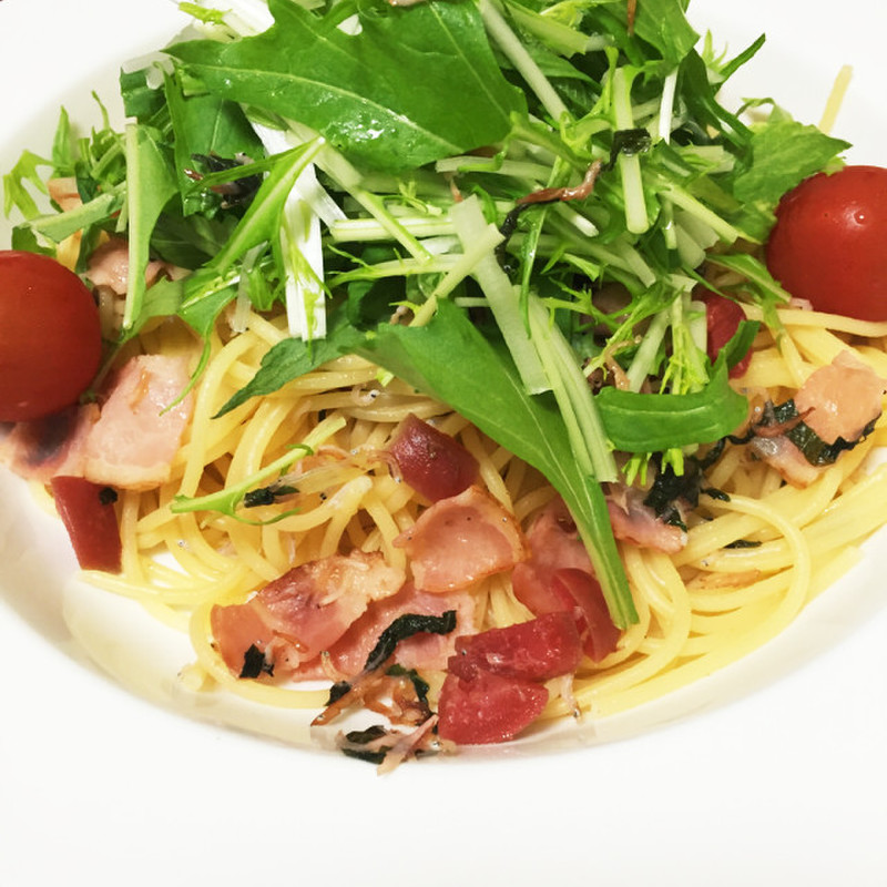 みんなが作ってる 水菜 しらす パスタ 和風のレシピ クックパッド 簡単おいしいみんなのレシピが364万品