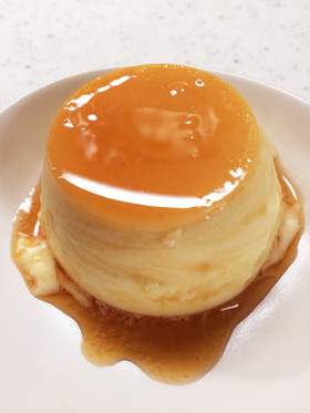 やさしいプリン 風邪ひきさんに♪