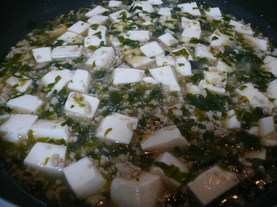 とろとろ豆腐の中華スープ煮の画像