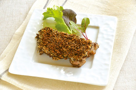 鶏肉の天六穀パン粉焼き