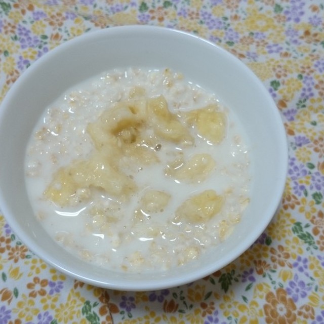 離乳食 オートミールのミルク煮 レシピ 作り方 By かずのん クックパッド 簡単おいしいみんなのレシピが359万品