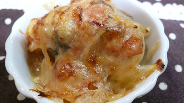 鶏肉のトマトチーズ焼き レシピ 作り方 By ぎふ自慢の学校給食 クックパッド 簡単おいしいみんなのレシピが360万品