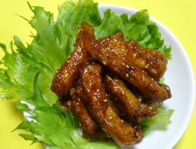 豚肉のかりん揚げ