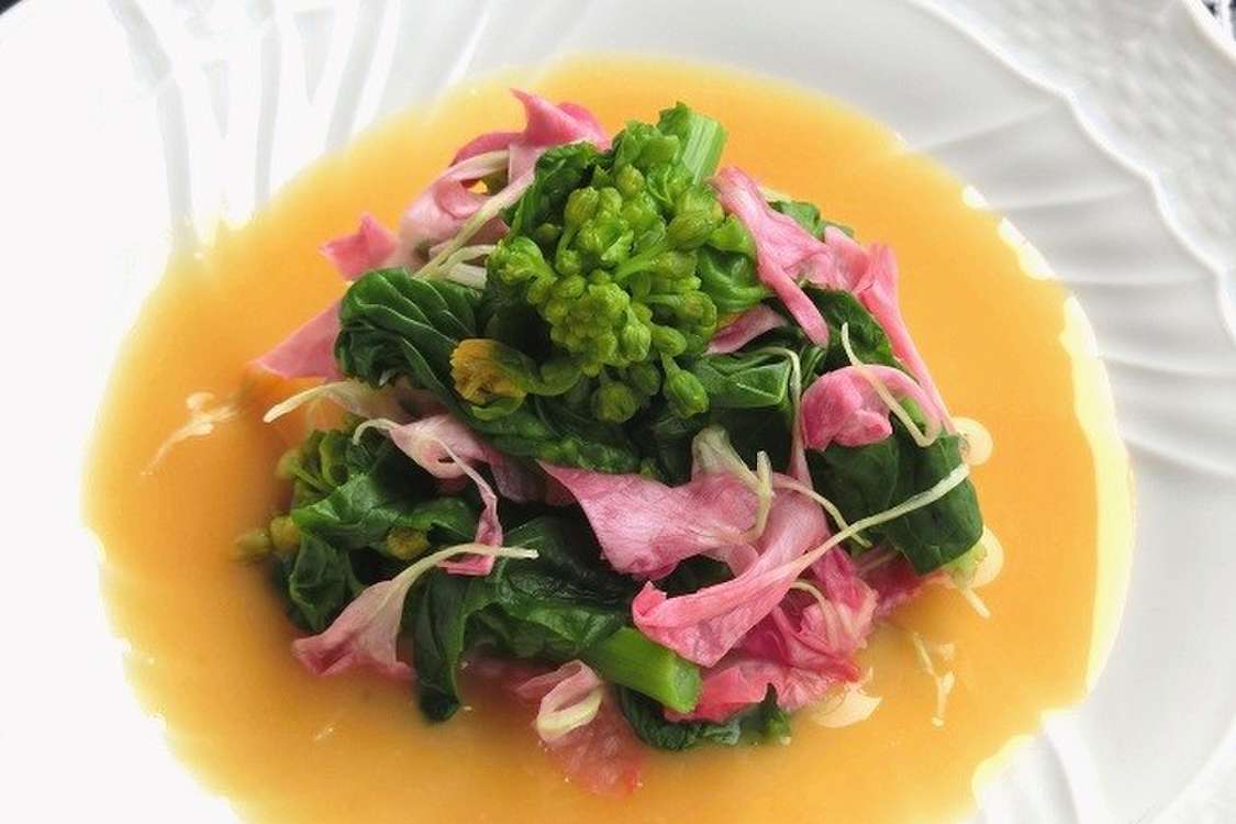 菜の花とカーネーションの酢味噌和え レシピ 作り方 By ｂiｂiすみれ クックパッド 簡単おいしいみんなのレシピが379万品