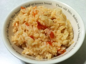 まるごとトマト&ツナの簡単炊き込み御飯