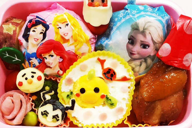 ツムツム おかずでプリンセスの仲間たち レシピ 作り方 By 向日葵 桜 クックパッド