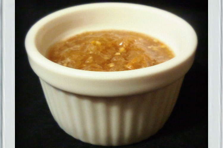 簡単手作り 新玉ねぎ食べるドレッシング レシピ 作り方 By あお３１５０ クックパッド 簡単おいしいみんなのレシピが359万品