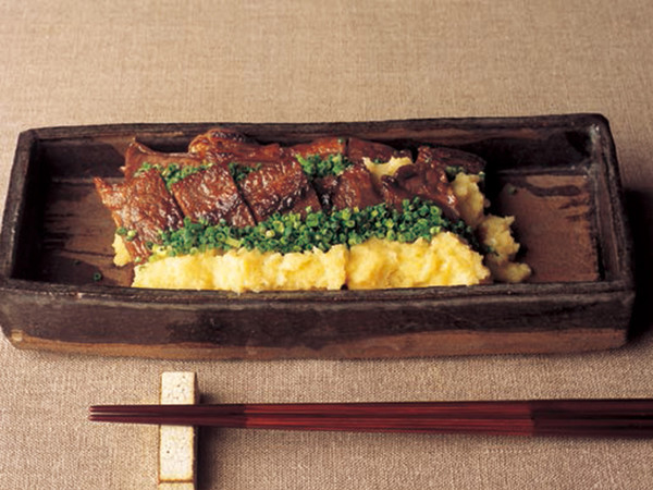 牛肉の味噌漬け焼き