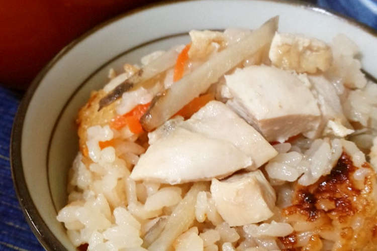 あっさり味 鶏むね肉の炊き込み御飯 レシピ 作り方 By 7歳 5歳 2歳 クックパッド 簡単おいしいみんなのレシピが360万品