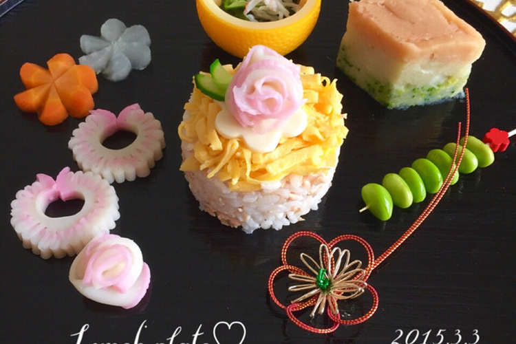 離乳食後期 完了期で雛祭りプレート レシピ 作り方 By みほの クックパッド 簡単おいしいみんなのレシピが376万品