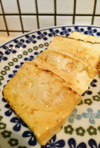 簡単☆バターガーリック豆腐ステーキ