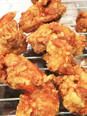 味付けしっかり!鶏もも肉のかりかり唐揚げ