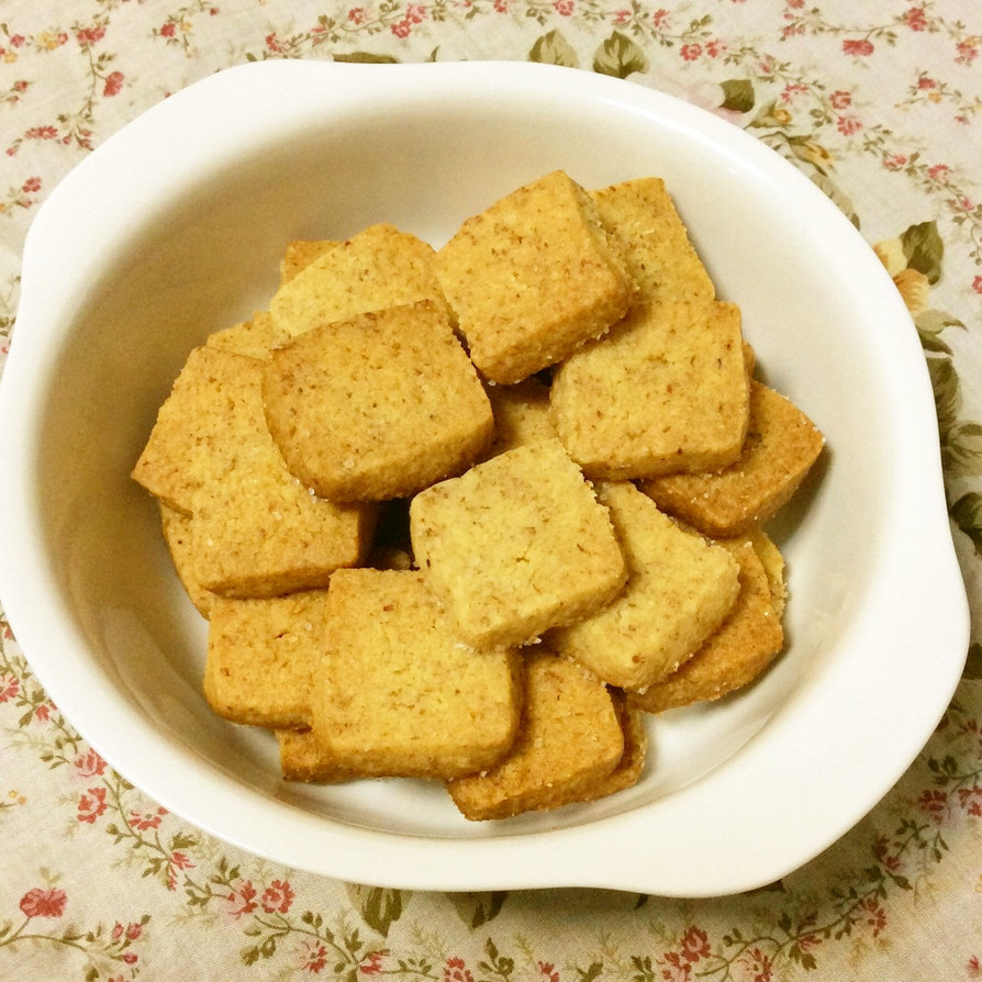 糖質制限！大豆粉パルメザンチーズクッキーの画像