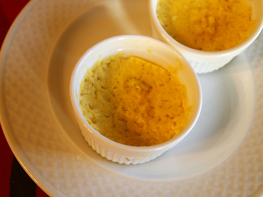 離乳食レシピ♡たっぷり林檎の卵プリンの画像