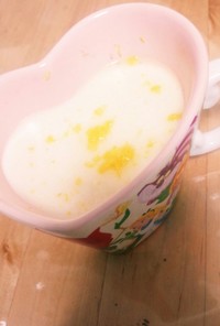 卵白と豆乳のパンナコッタ風【糖質制限】