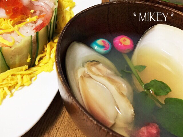 茅乃舎だしで 蛤のお吸い物 レシピ 作り方 By Mikey クックパッド