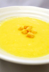 ライスミルクで作るコーンスープ