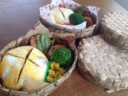 簡単!!オムそば弁当。の写真