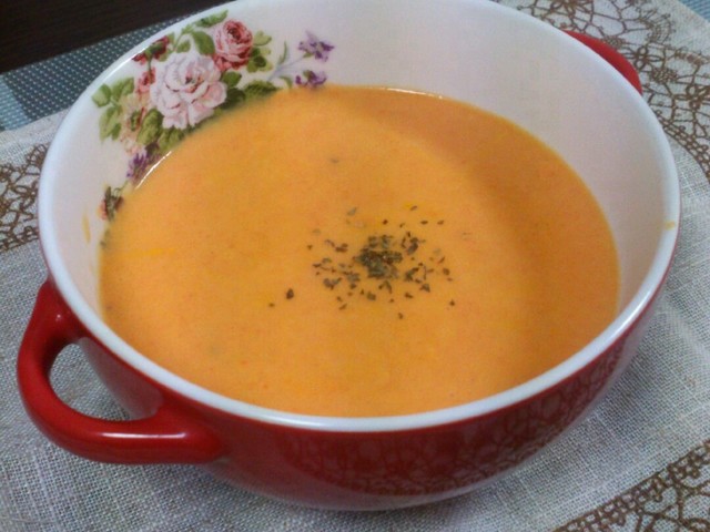 バター不使用 にんじんポタージュ レシピ 作り方 By 共働き時短レシピ クックパッド 簡単おいしいみんなのレシピが360万品