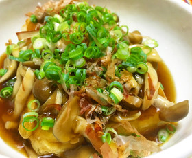超簡単!揚げない♡あんかけ揚げだし豆腐