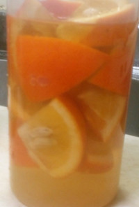 デコポン（柑橘系の果物）簡単ドレッシング
