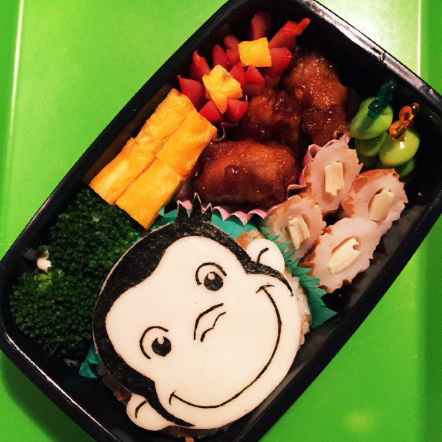 キャラ弁 おさるのジョージ By Rrtママ クックパッド 簡単おいしいみんなのレシピが344万品