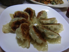 中:我が家の【餃子】