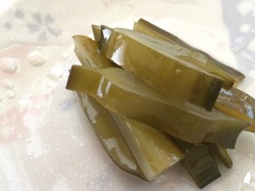 コンビニ梅風味の茎わかめ♡再現レシピ