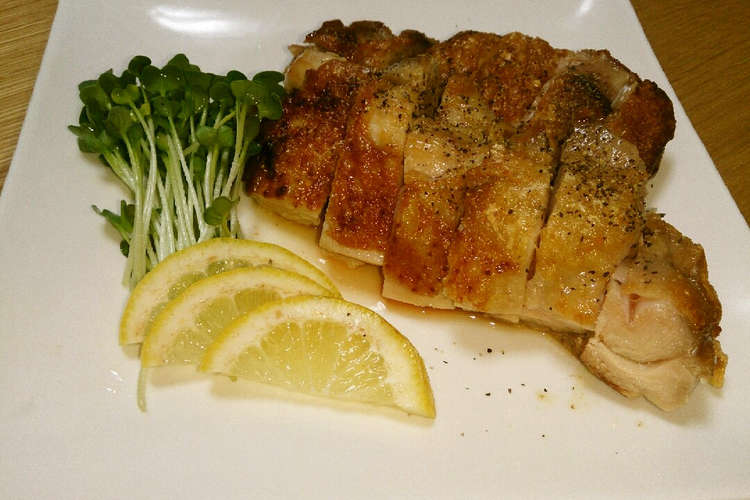 絶対うまい 皮ぱりぱり鶏もも肉の塩焼き レシピ 作り方 By ちっちゃほっか クックパッド 簡単おいしいみんなのレシピが352万品