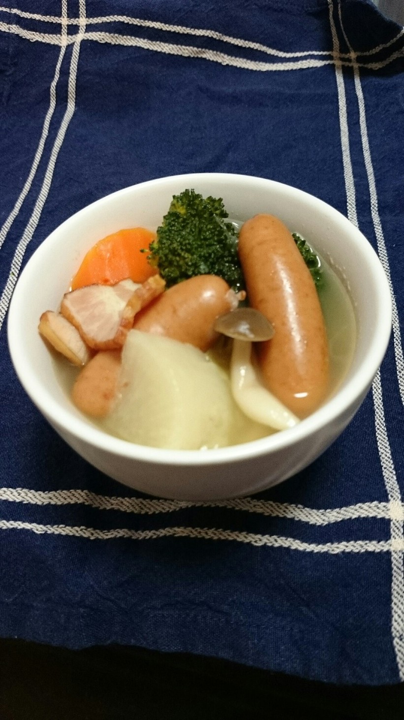 簡単野菜摂取(о´∀`о)うちのポトフの画像