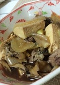【ルクエ】簡単すぎる肉豆腐
