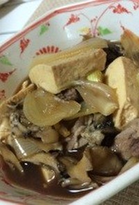【ルクエ】簡単すぎる肉豆腐
