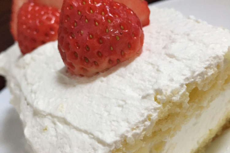 パウンドケーキ型でデコレーションケーキ レシピ 作り方 By 彩さん クックパッド 簡単おいしいみんなのレシピが350万品