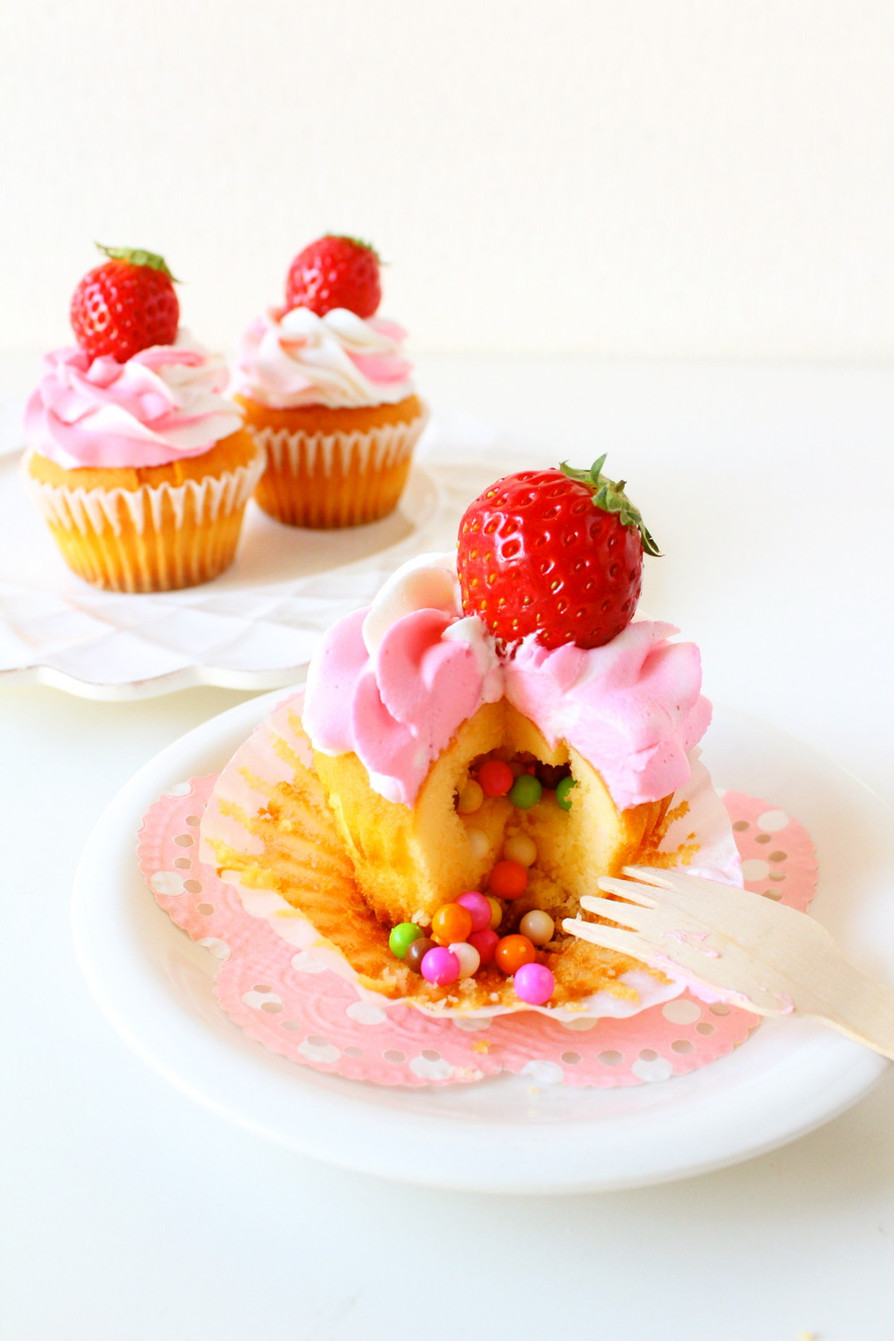 ピニャータカップケーキの画像