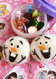 みんなが作ってる キャラ弁 オラフ 簡単のレシピ クックパッド 簡単おいしいみんなのレシピが357万品