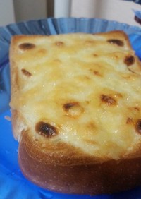 焼きミルキーチーズトースト(ﾉ´∀｀*)