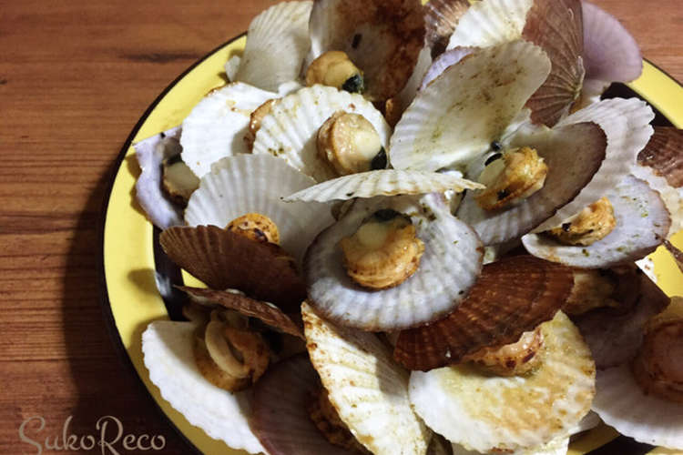 簡単おつまみ 活ほたて 稚貝 バター蒸し レシピ 作り方 By Sukoreco クックパッド 簡単おいしいみんなのレシピが373万品