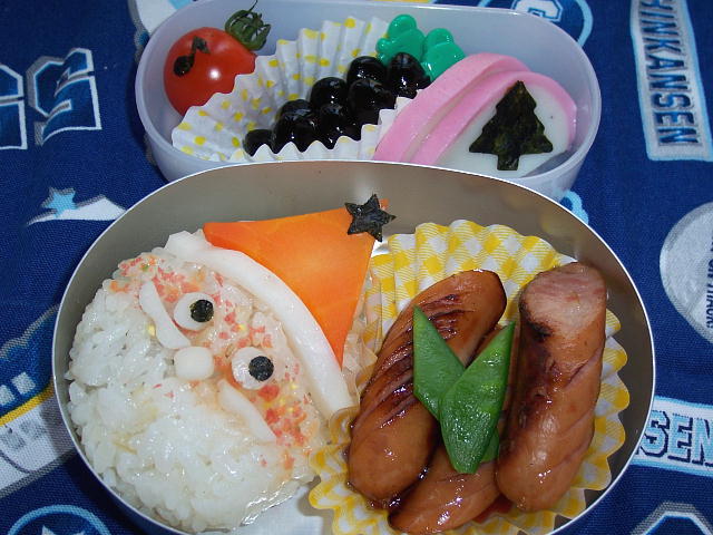 幼稚園のお弁当（12月１週目）の画像