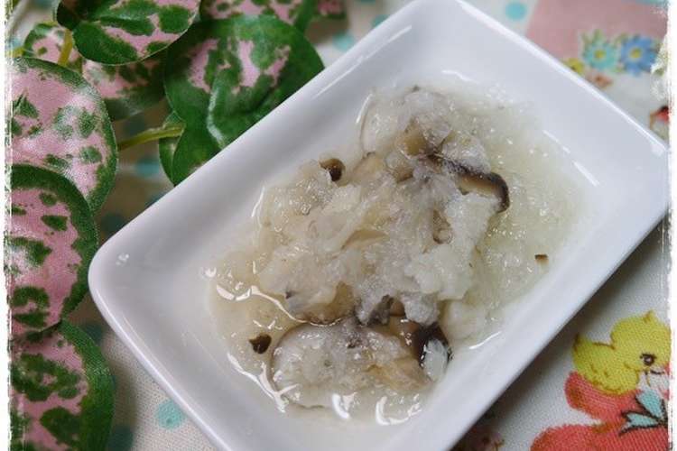 離乳食 きのこのおろし大根煮 レシピ 作り方 By 和の離乳食 中田馨 クックパッド 簡単おいしいみんなのレシピが366万品