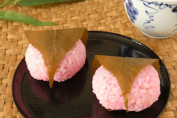 炊飯器で簡単 もち米の桜餅 レシピ 作り方 By 140 わんたるママ クックパッド
