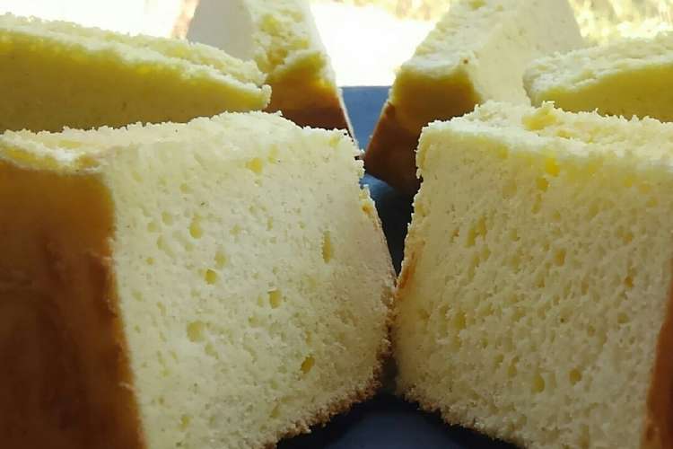バターとミルクのシフォンケーキ レシピ 作り方 By やすみぬむ クックパッド 簡単おいしいみんなのレシピが365万品