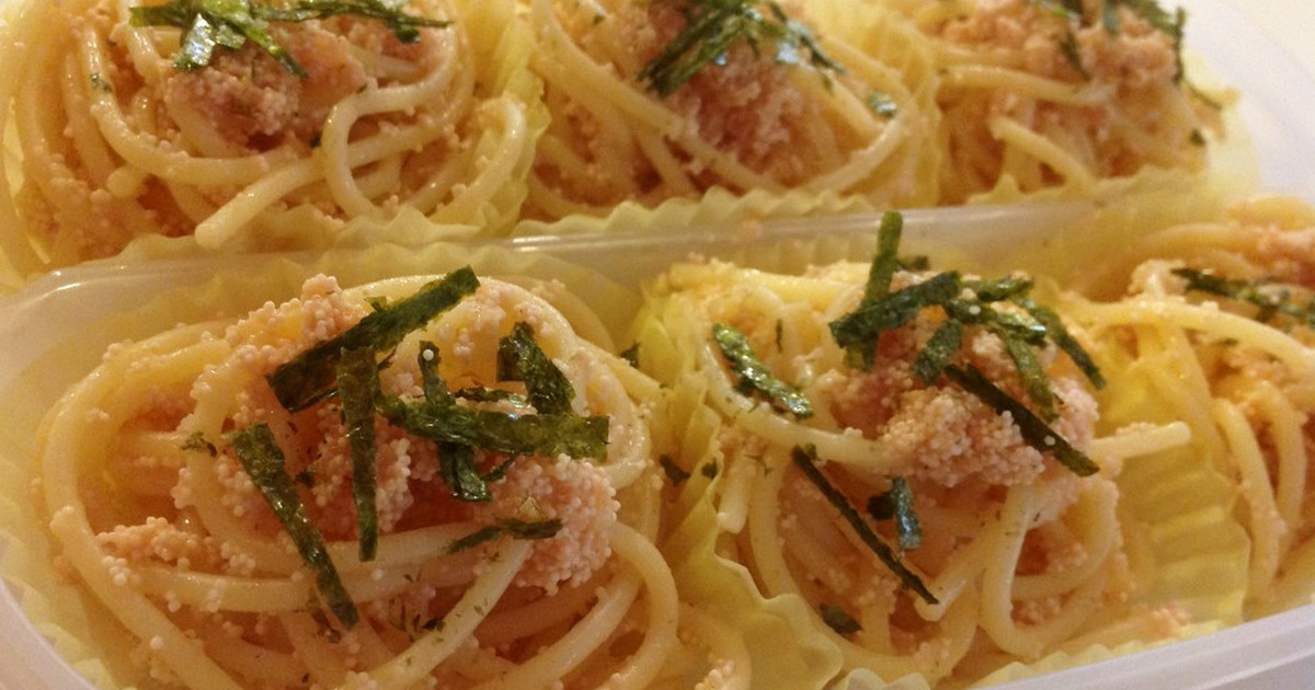 お弁当の隙間専用☆たらこパスタ(冷凍可)