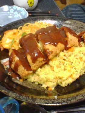 大人のお子様ランチ☆長崎名物トルコライス