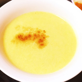 さつまいもの豆乳スープ