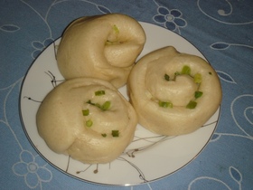 葱油花巻