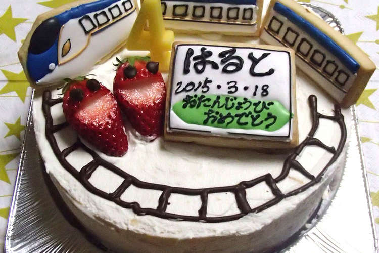 新幹線ケーキ ｅ７系かがやき レシピ 作り方 By Mh0118 クックパッド 簡単おいしいみんなのレシピが355万品