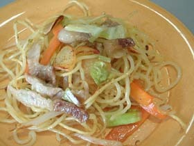カリカリッ!にんにく塩やきそば