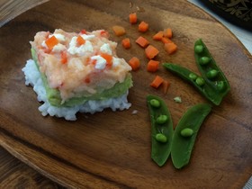 離乳食(中期)でひな祭り