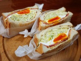 野菜たっぷりヘルシー沼サン♡サンドイッチ